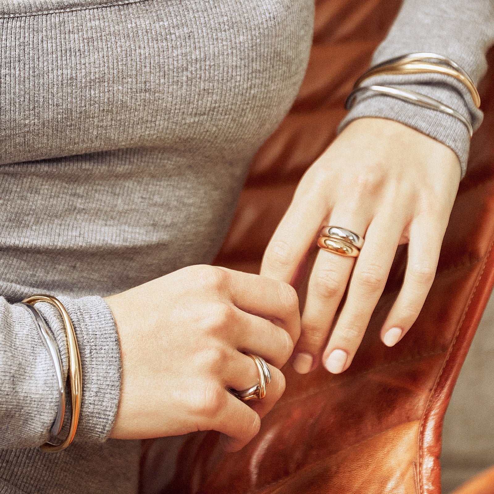 Madison Silver Cuff Bracelet