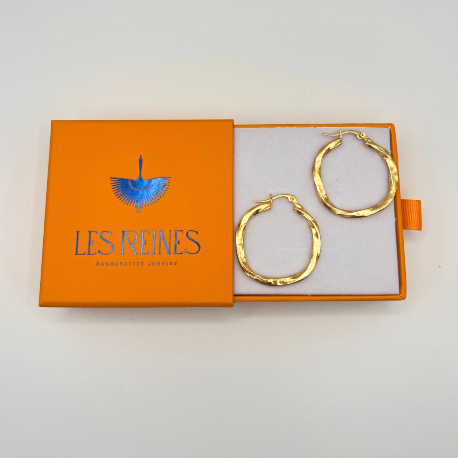 Majestic Hoops - Hoop Earrings 24K Gold Plated