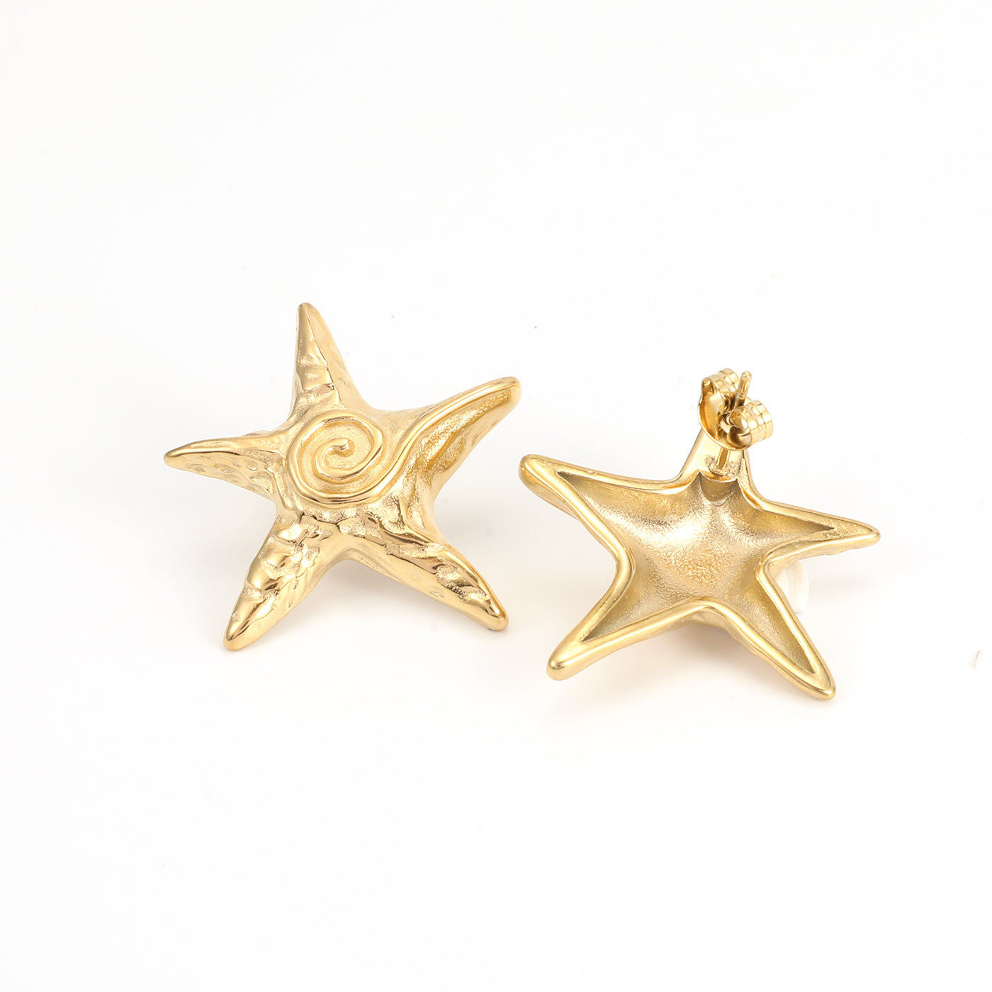 Malin - Starfish Stud Earrings Stainless Steel