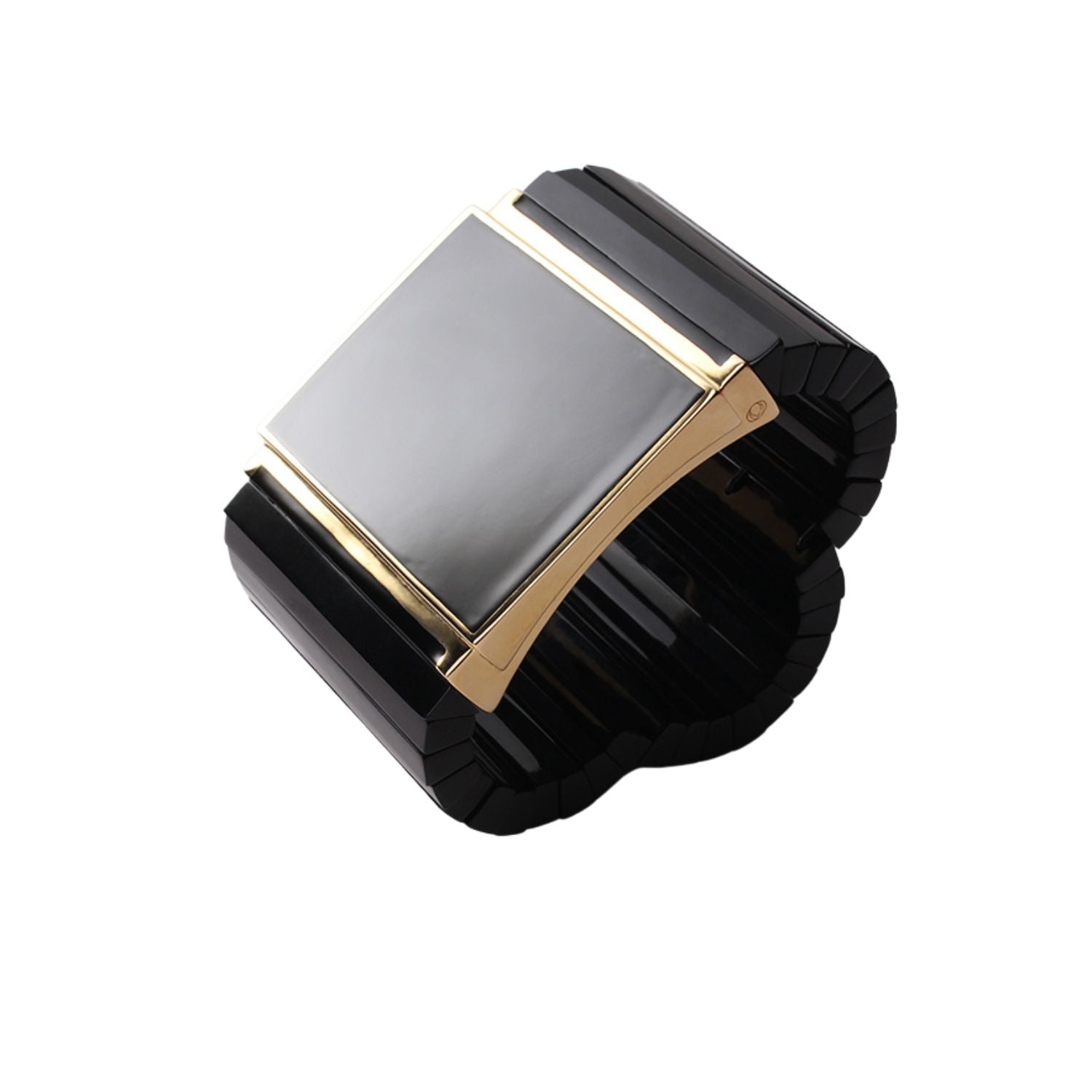 Black Manchette One – Sculptural Cuff Unisex