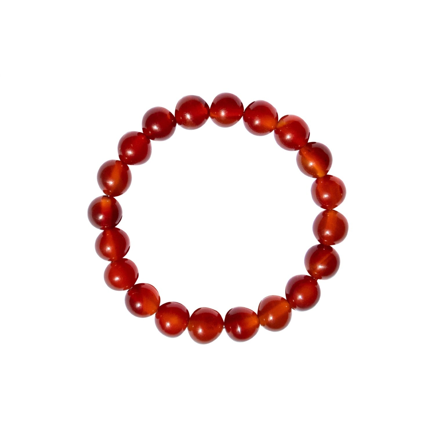 Manifest Collection Confidence Red Crystal Beaded Bracelet