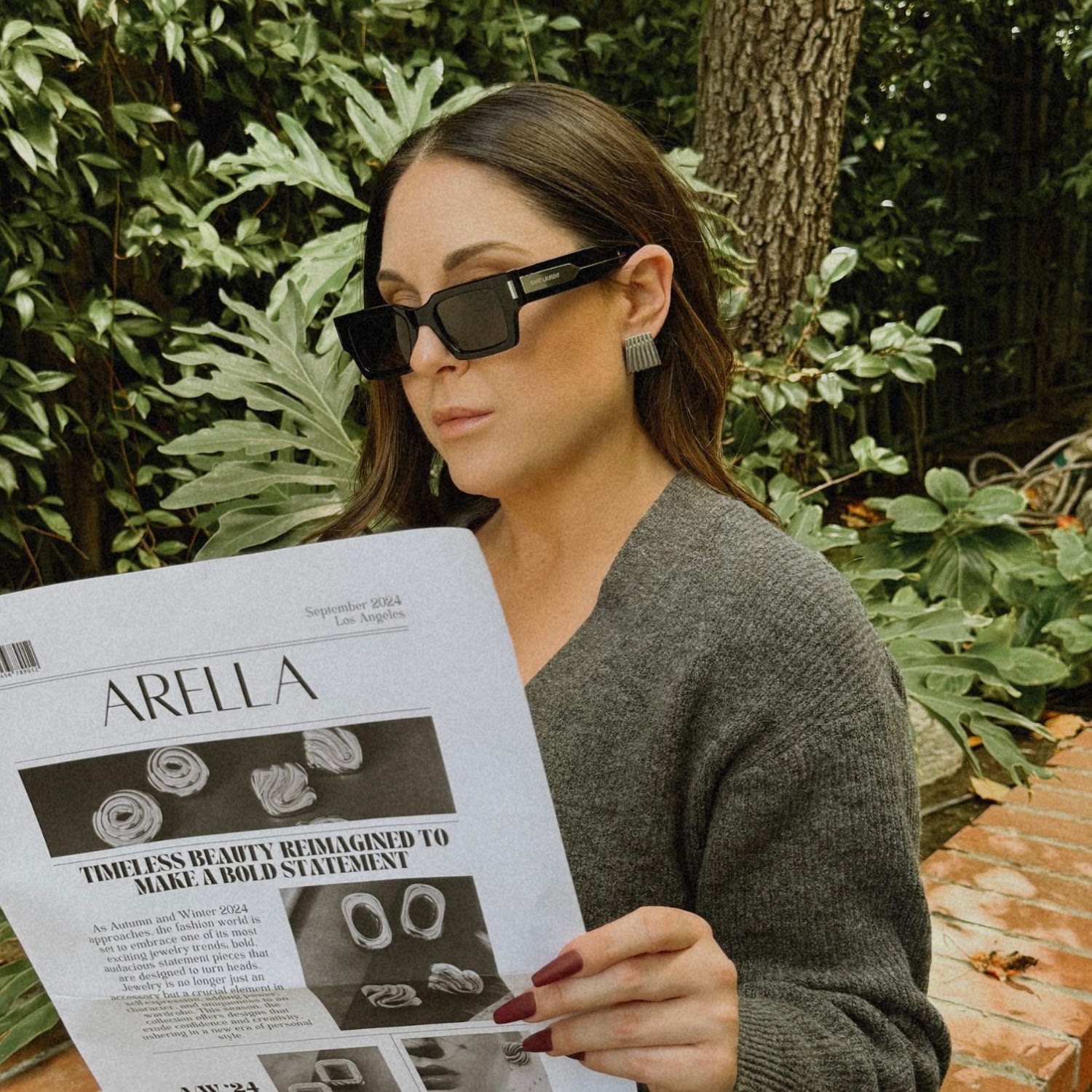 Mara Earrings Silver