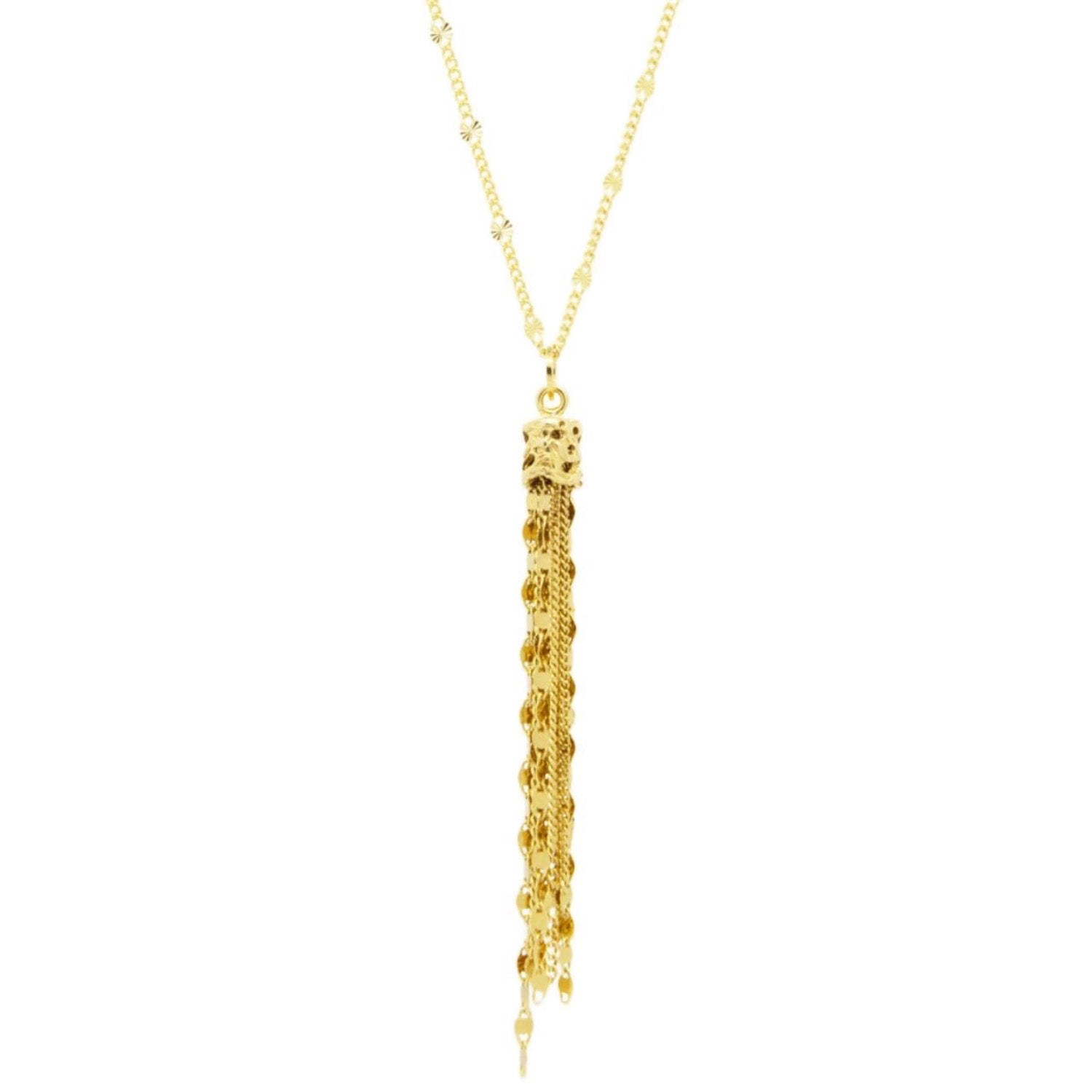 Marrakech Necklace Luminous Pendant Necklace In Sterling Silver, Gold Plated Vermeil