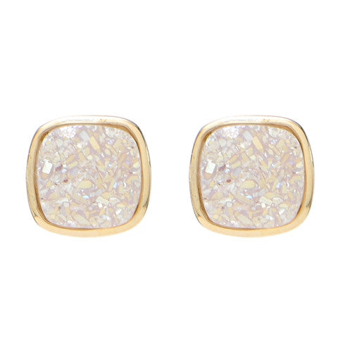 Avra Small Square Studs