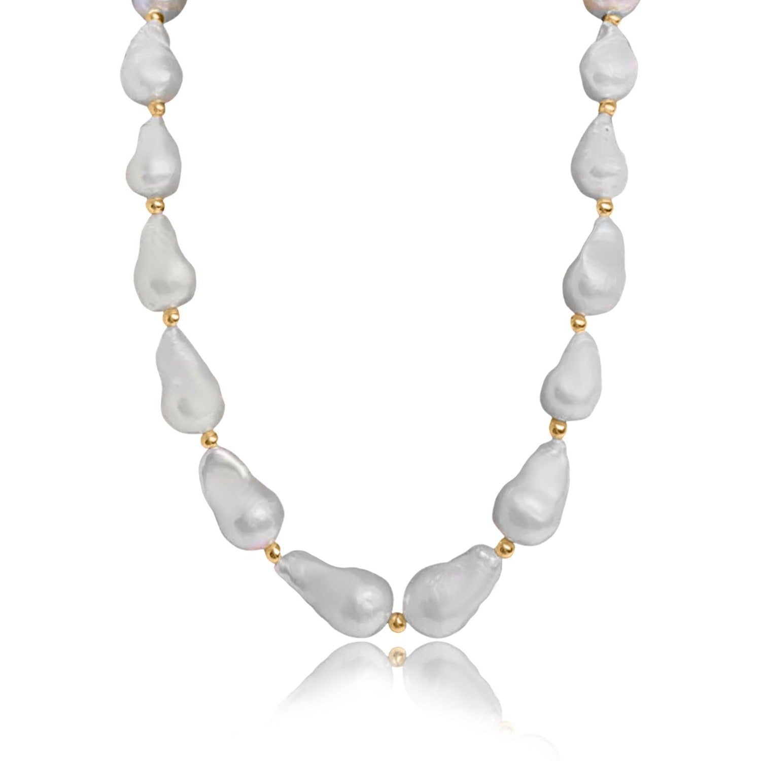 Margaret Faux Baroque Choker Necklace