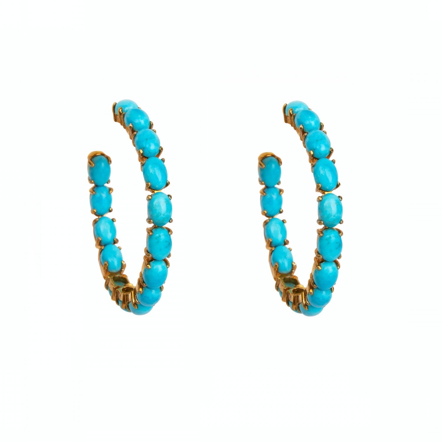 Margaret Hoops Turquoise