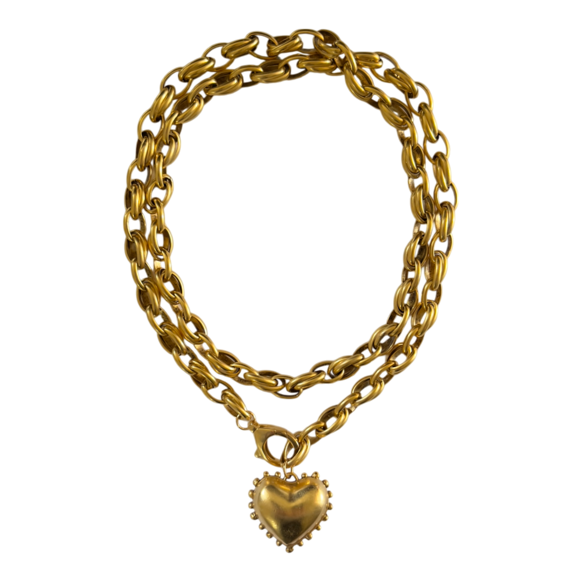 Marley Dotted Heart Necklace