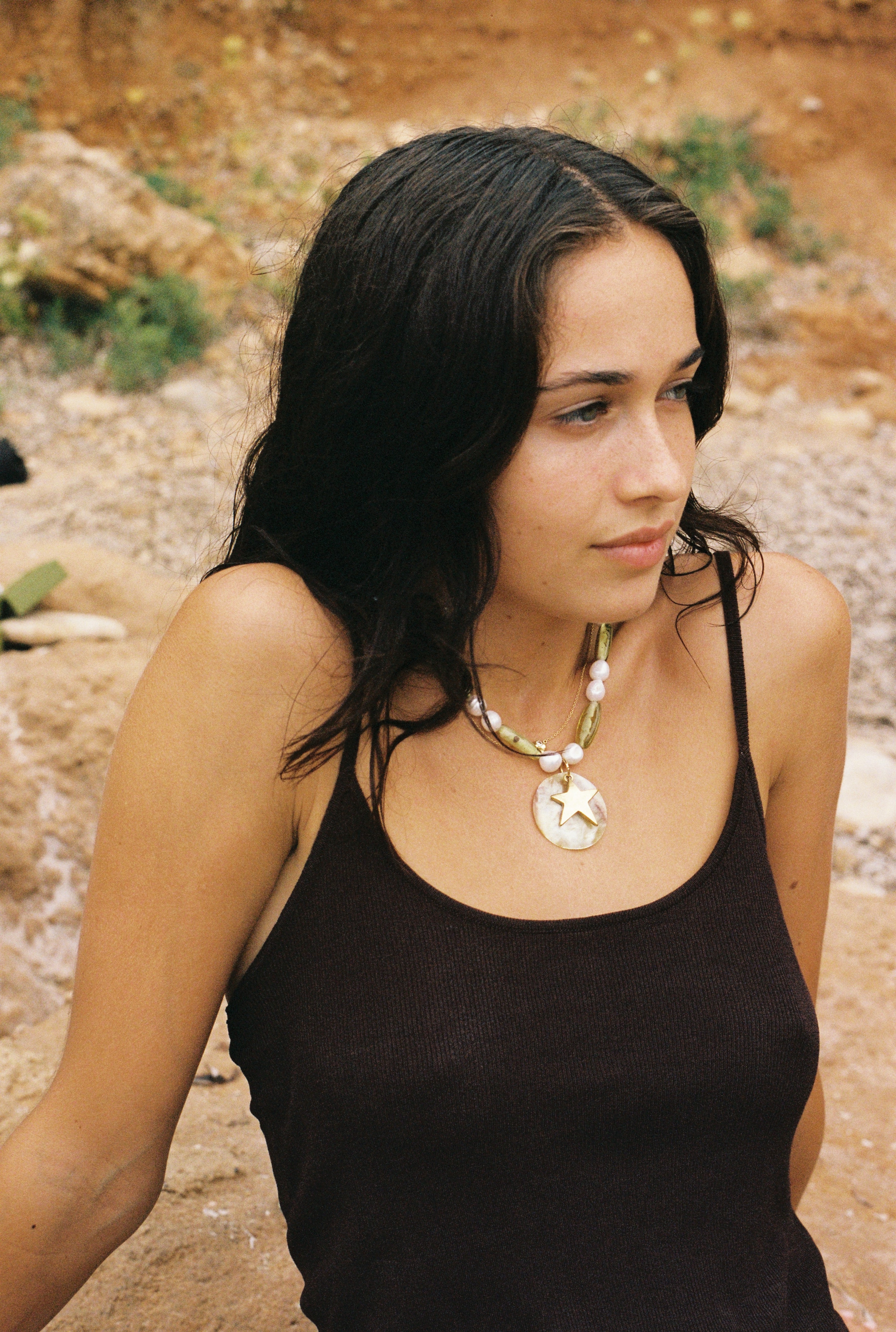 Marley Pearl Star Necklace