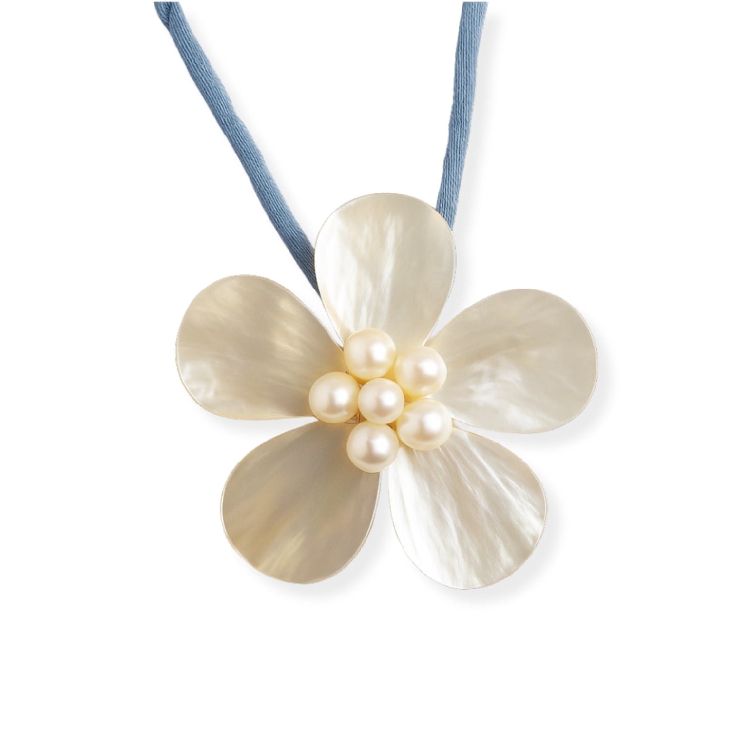 Massive Flower Pearl Necklace