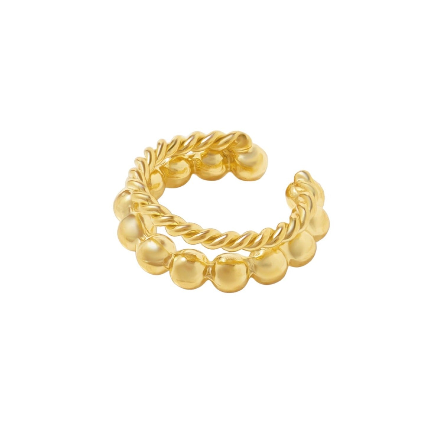 Matias Dot Gold Ear Cuff