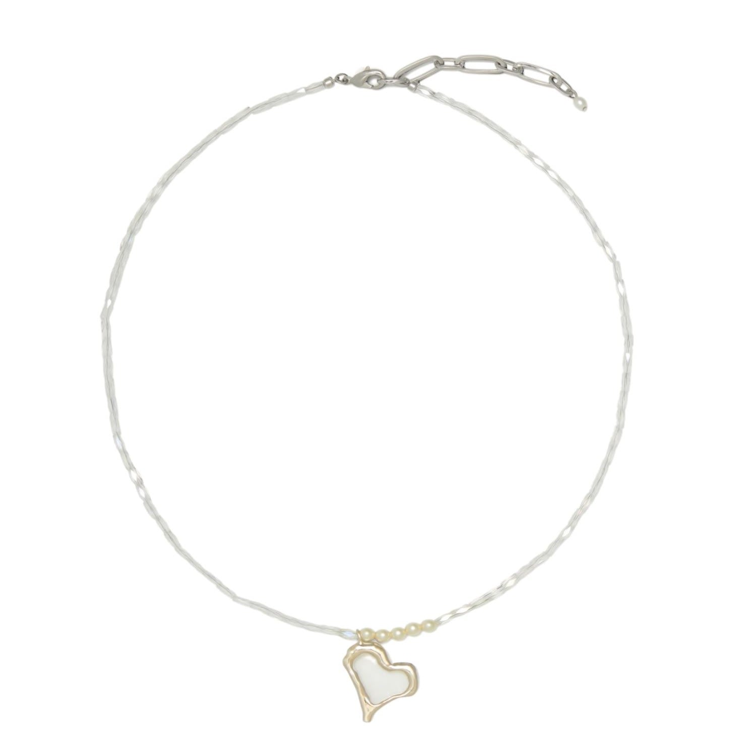 Matias Heart Beads Necklace