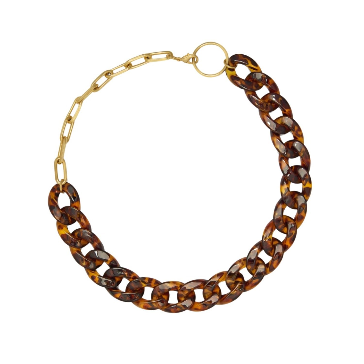 Matias Leopard Link Necklace