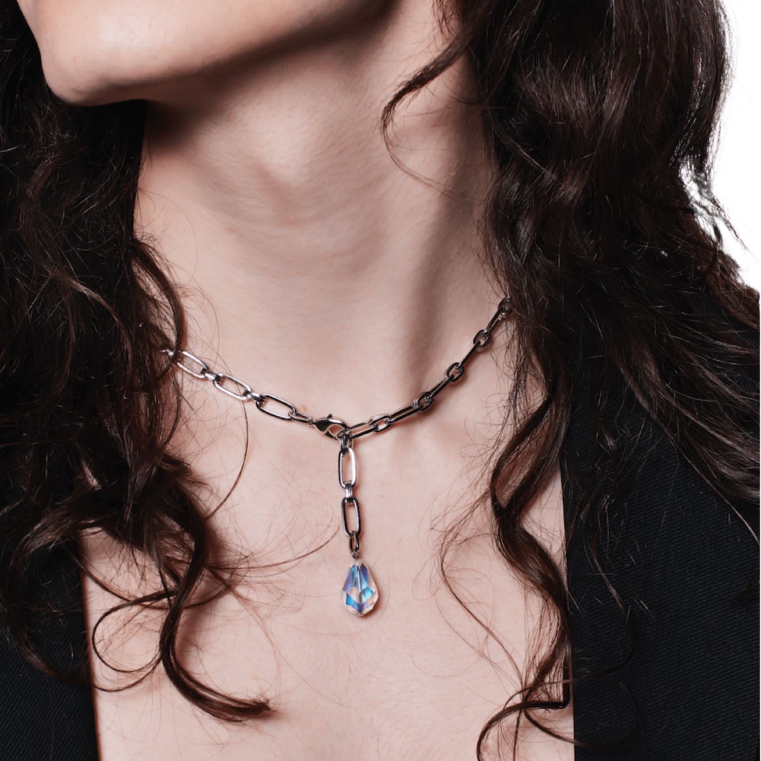 Matias Mirror Link Necklace