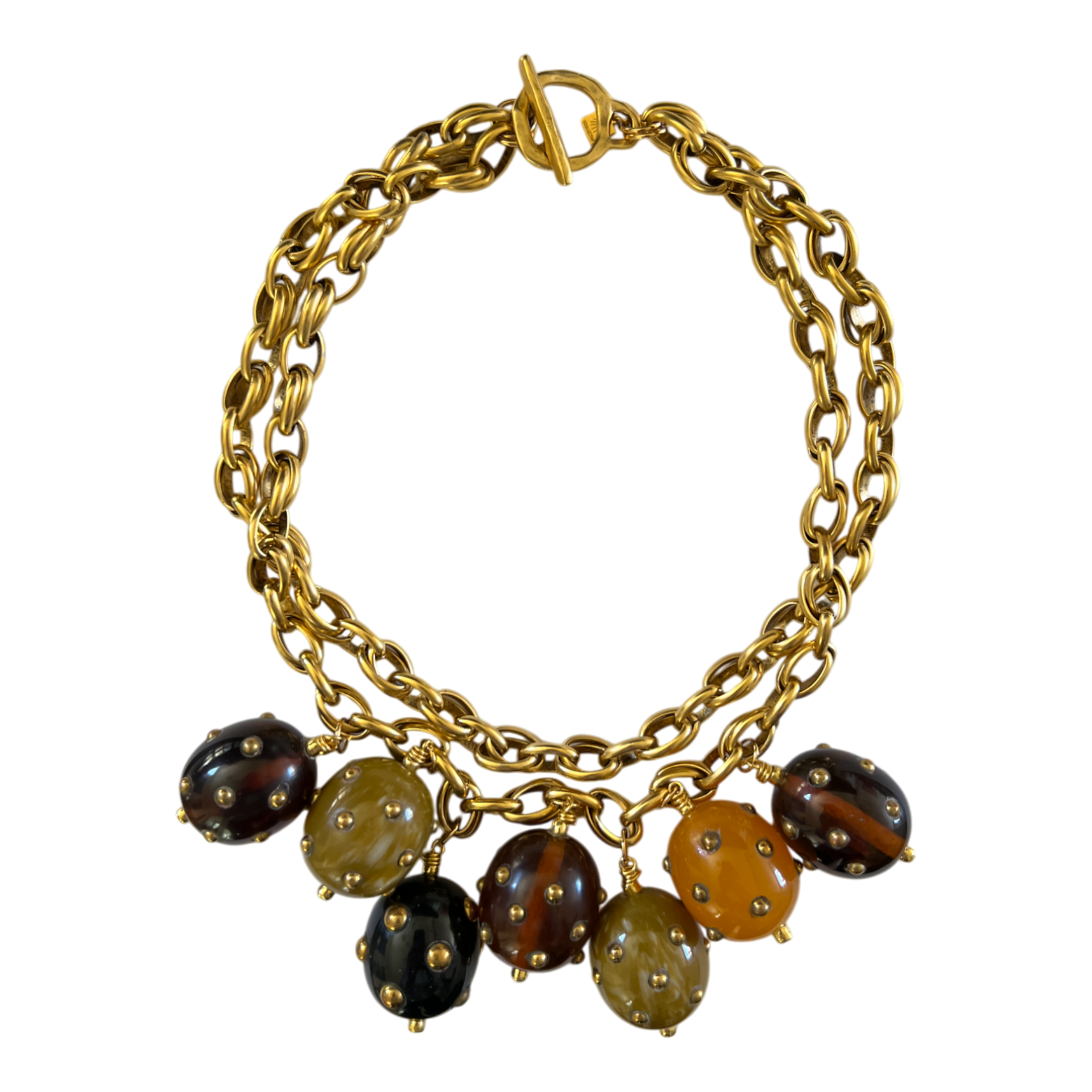 Maude Stud Charm Necklace