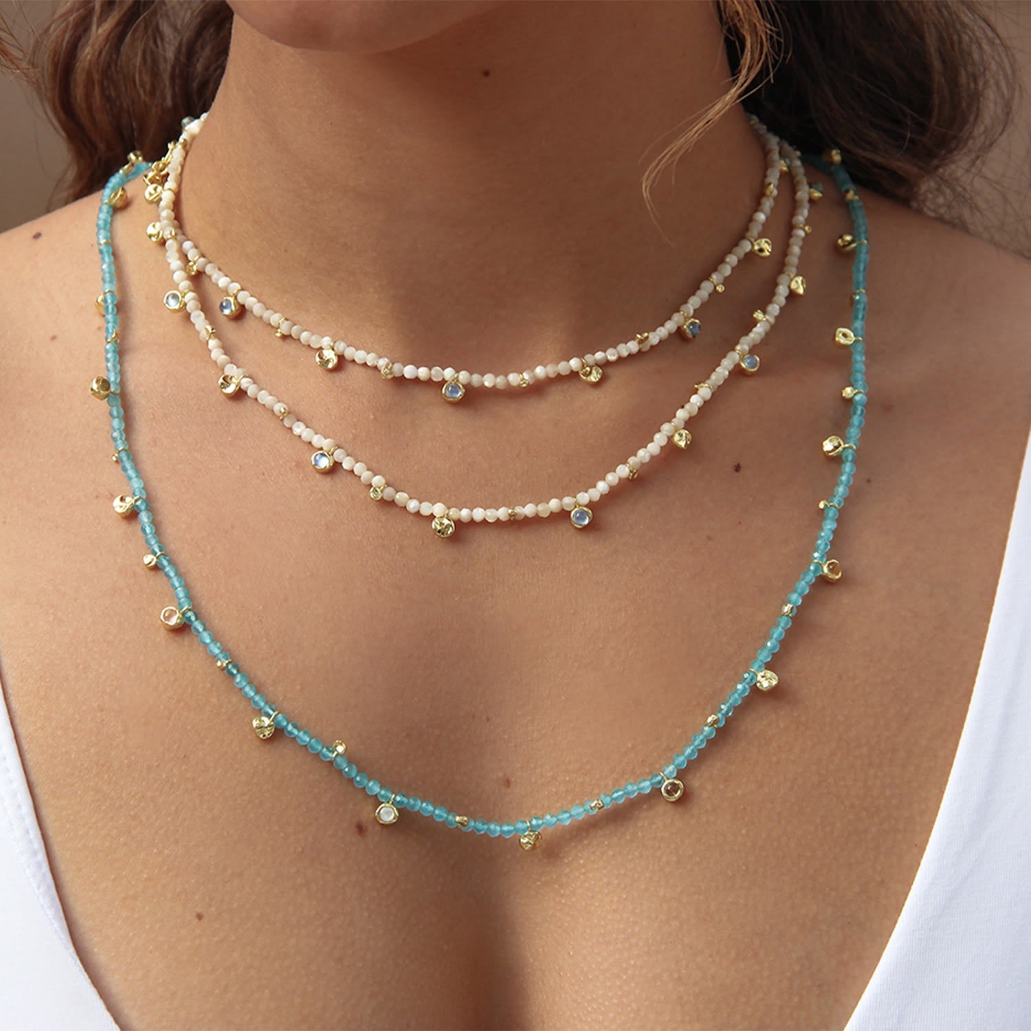 Maura Necklace In Mother Of Pearl