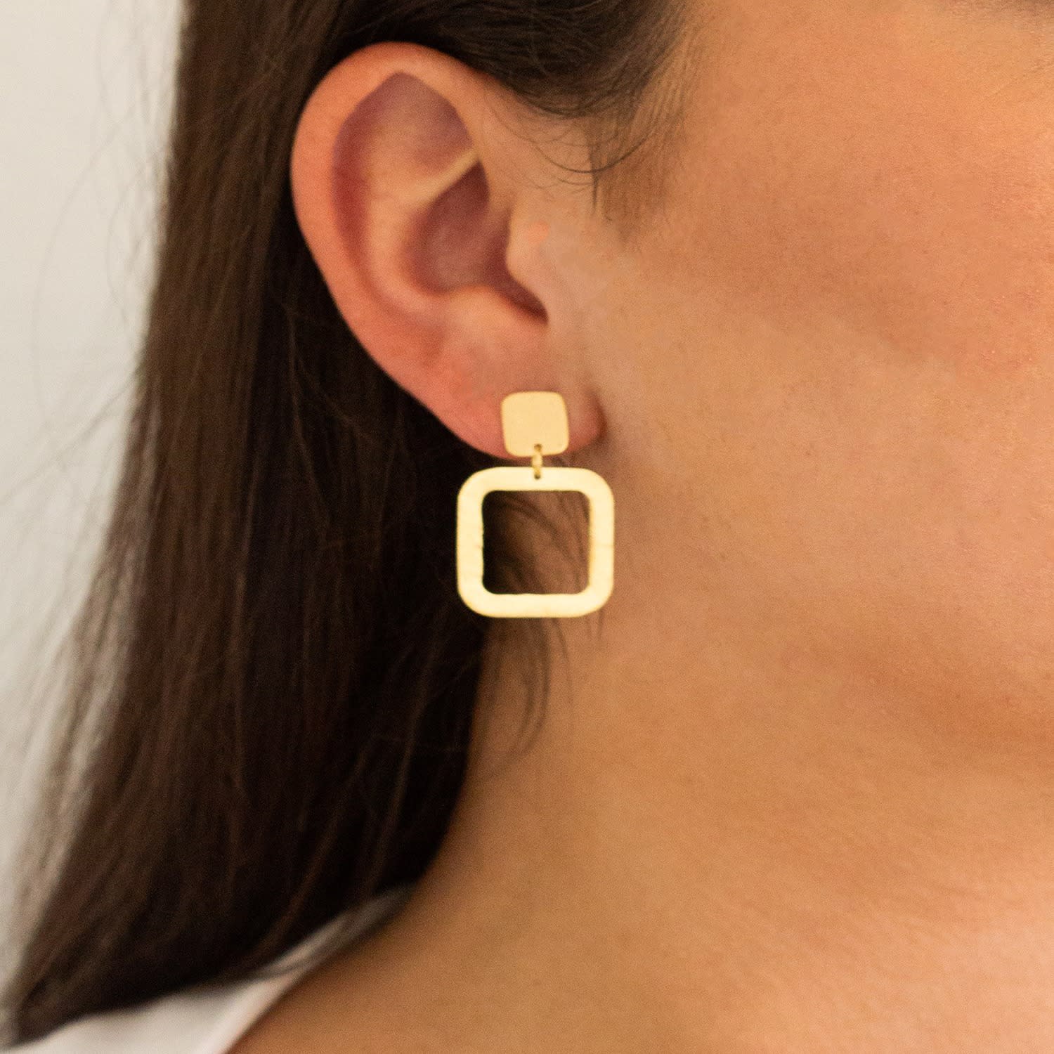 Maureen Square Earrings