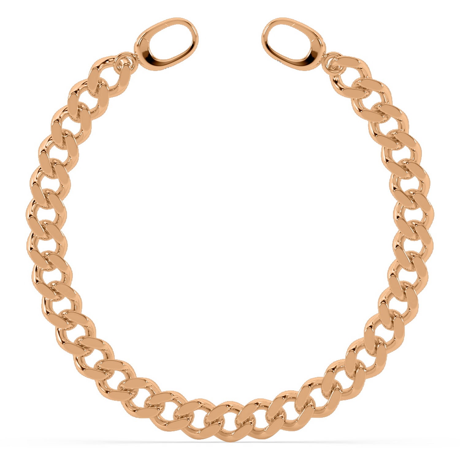 Maxi Cuban Link Bracelet - Rose Gold