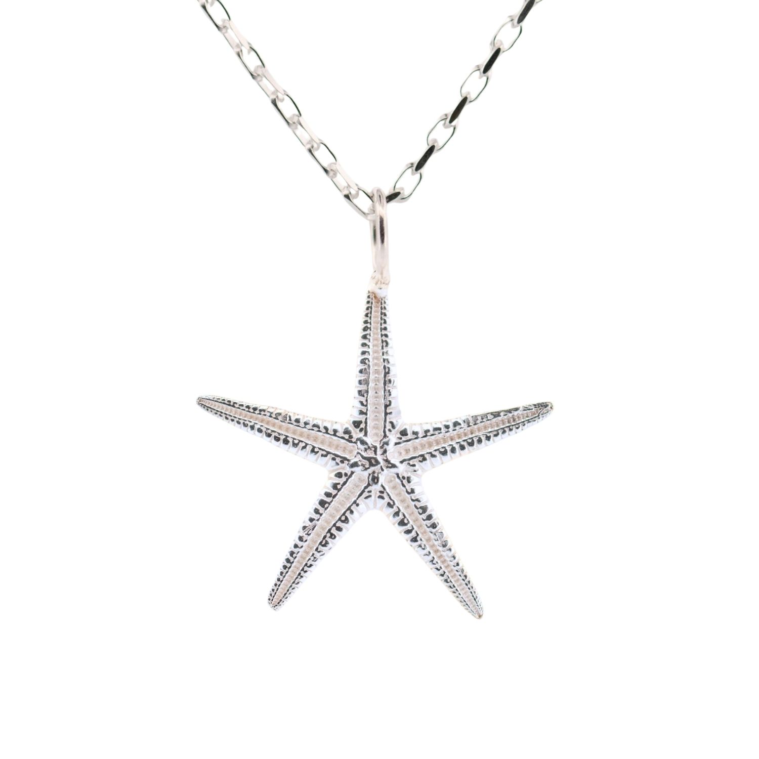 Maxi Silver Starfish Necklace