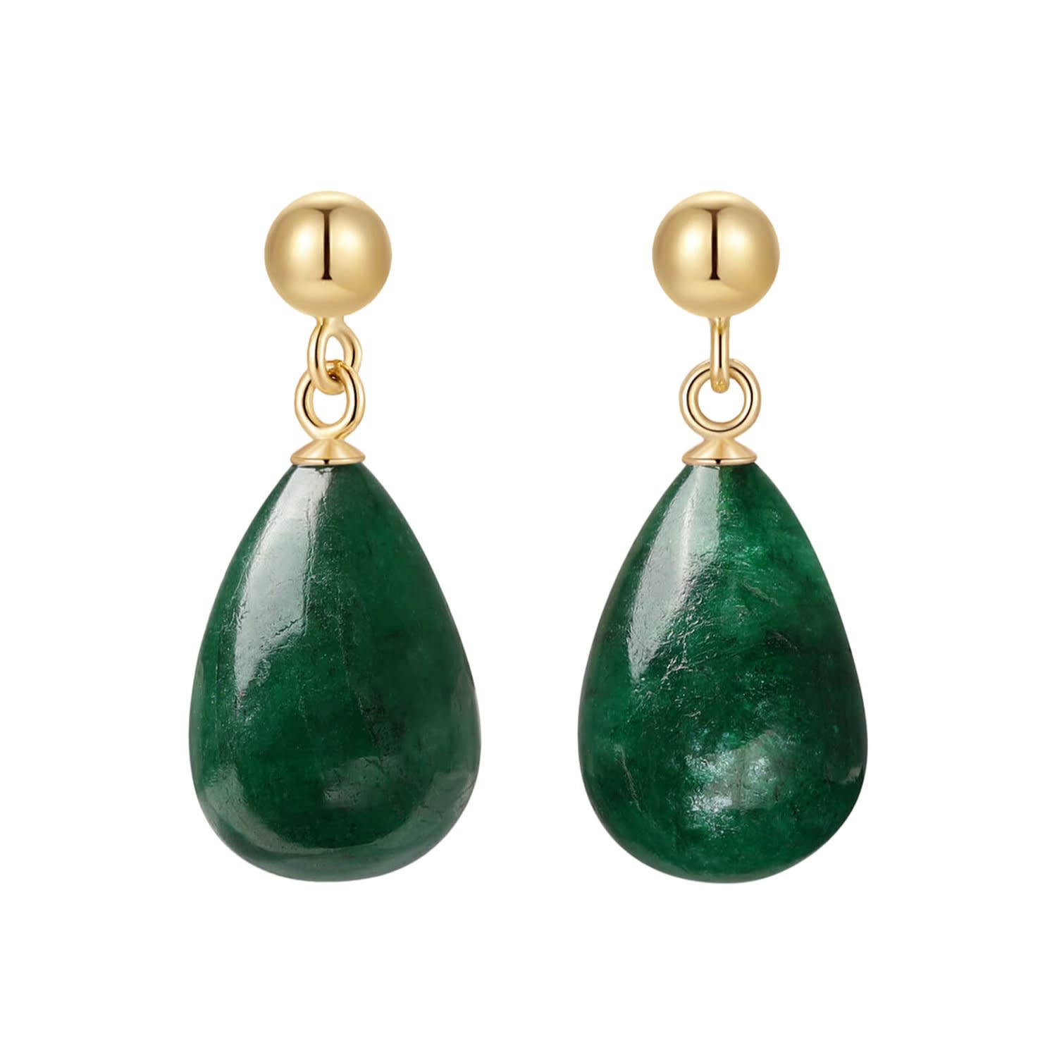 May Emerald Earrings