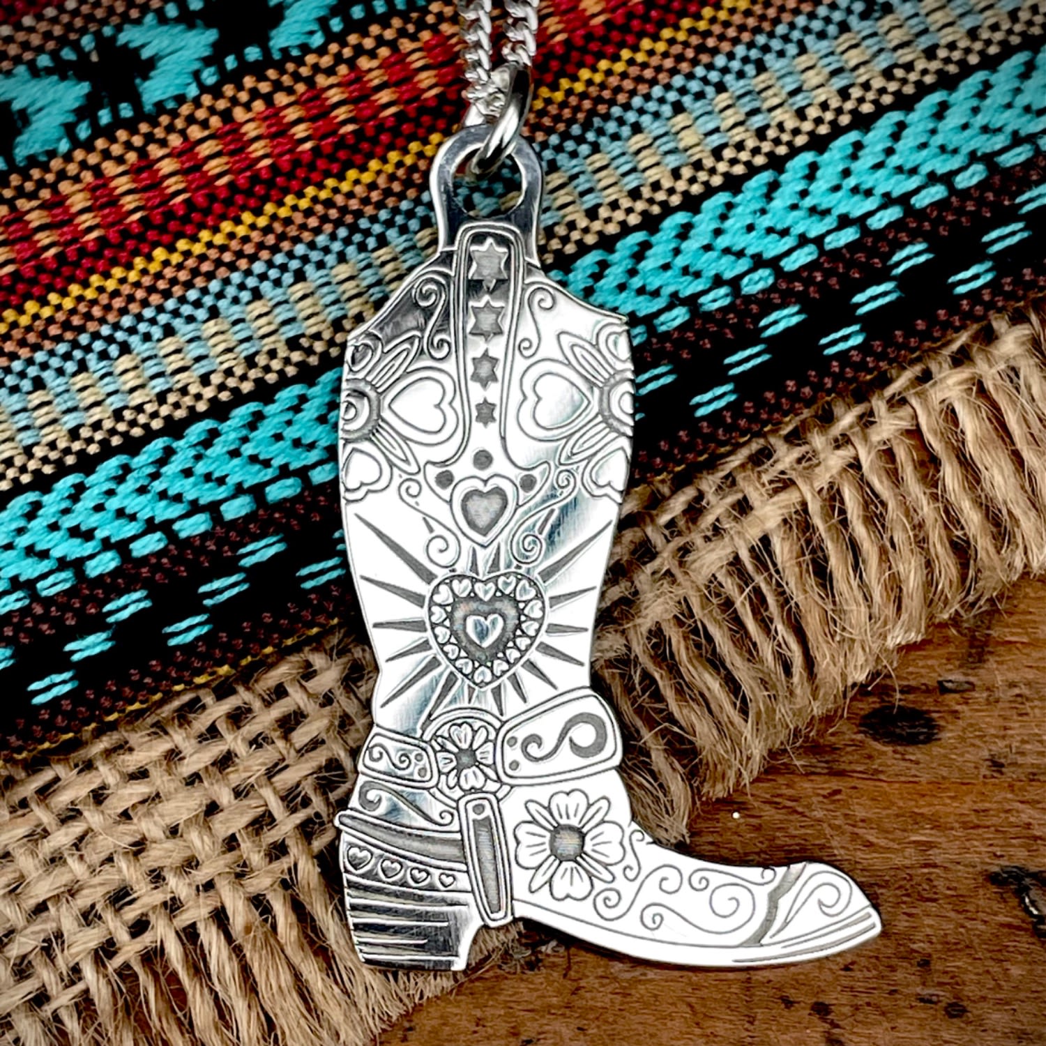 Medium Solid Gold Cowboy Boot