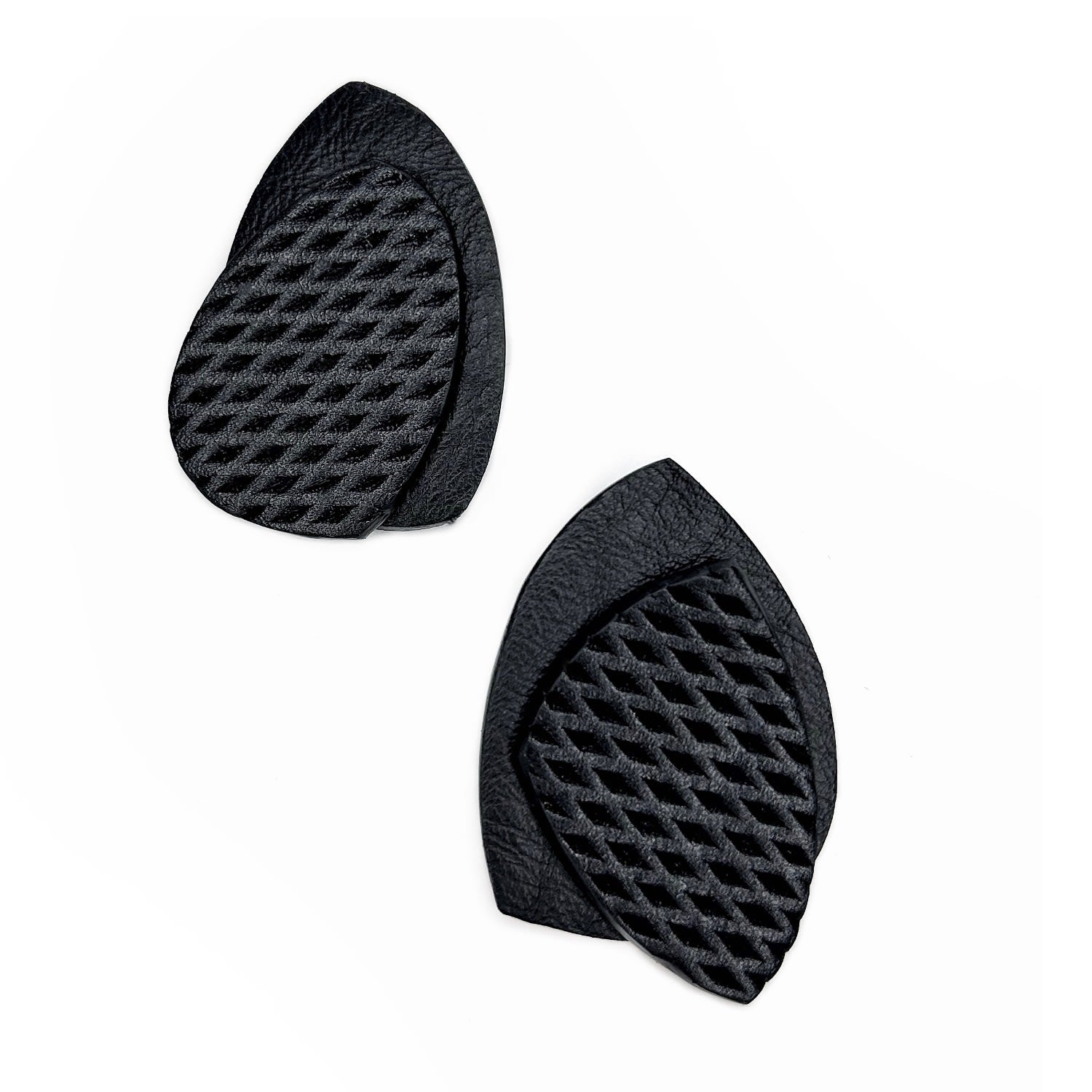 Meld Leather Stud Earrings