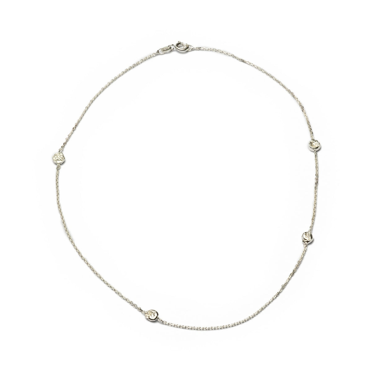 Melt Necklace Silver