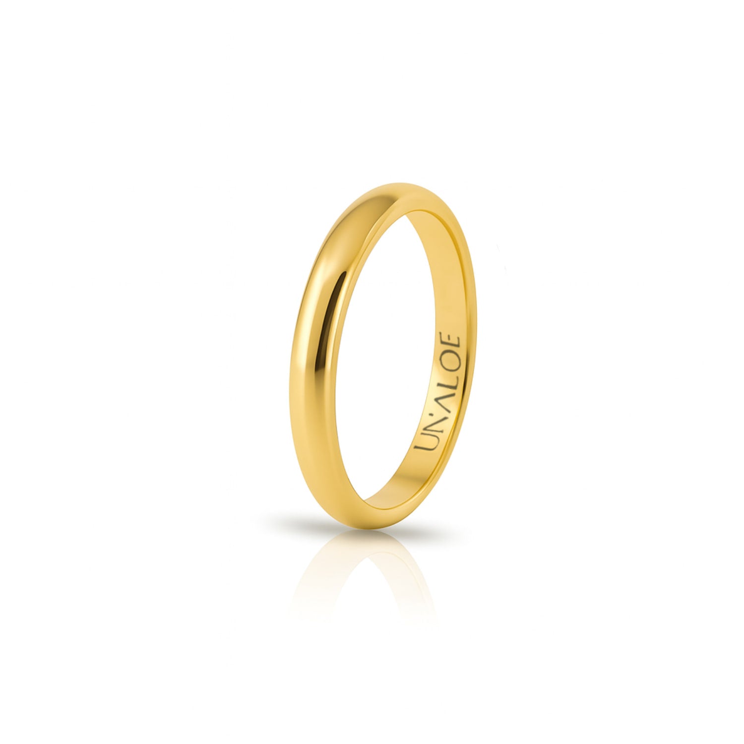 Women's Wide Smooth Sterling Silver Band With Gold Plating: Strength, Grace, And Authenticity