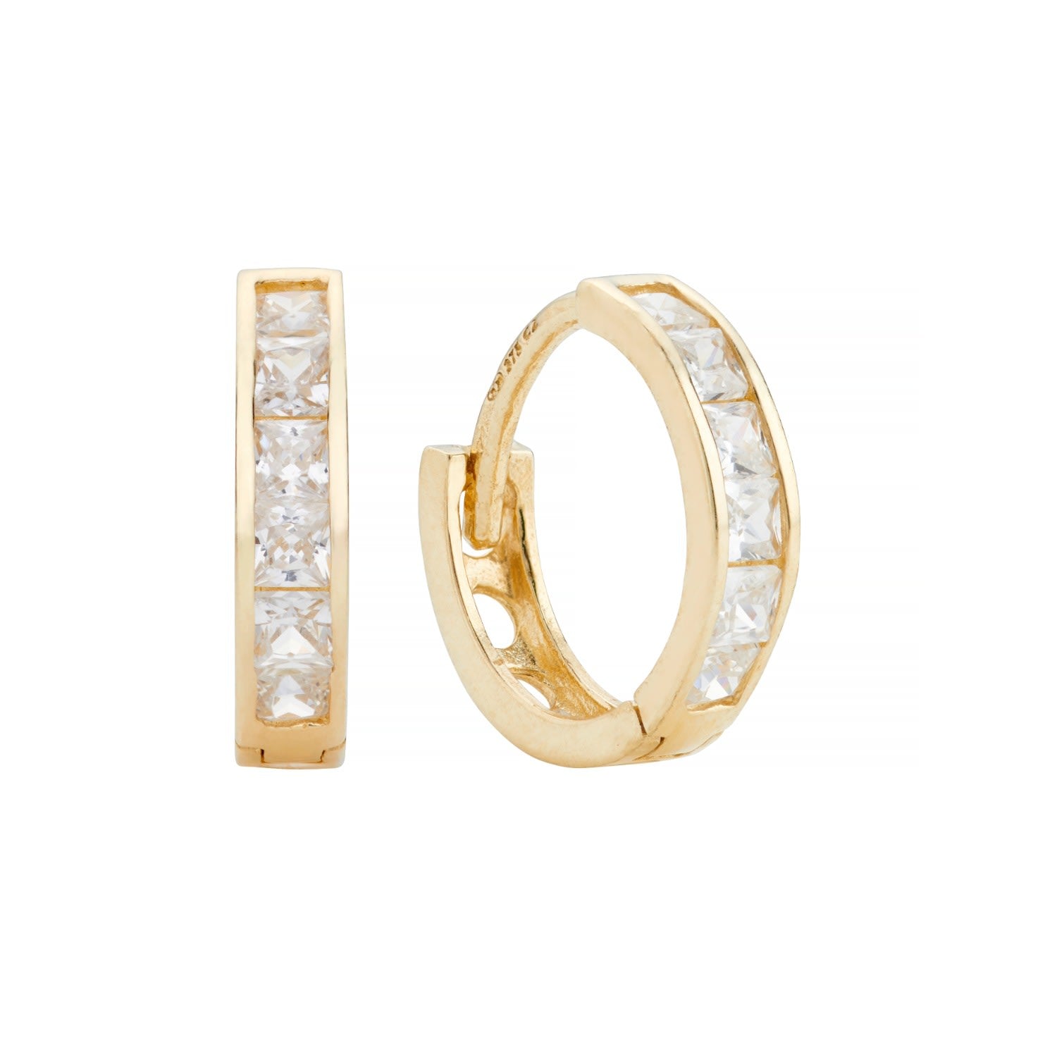 Gold Huggie Earrings