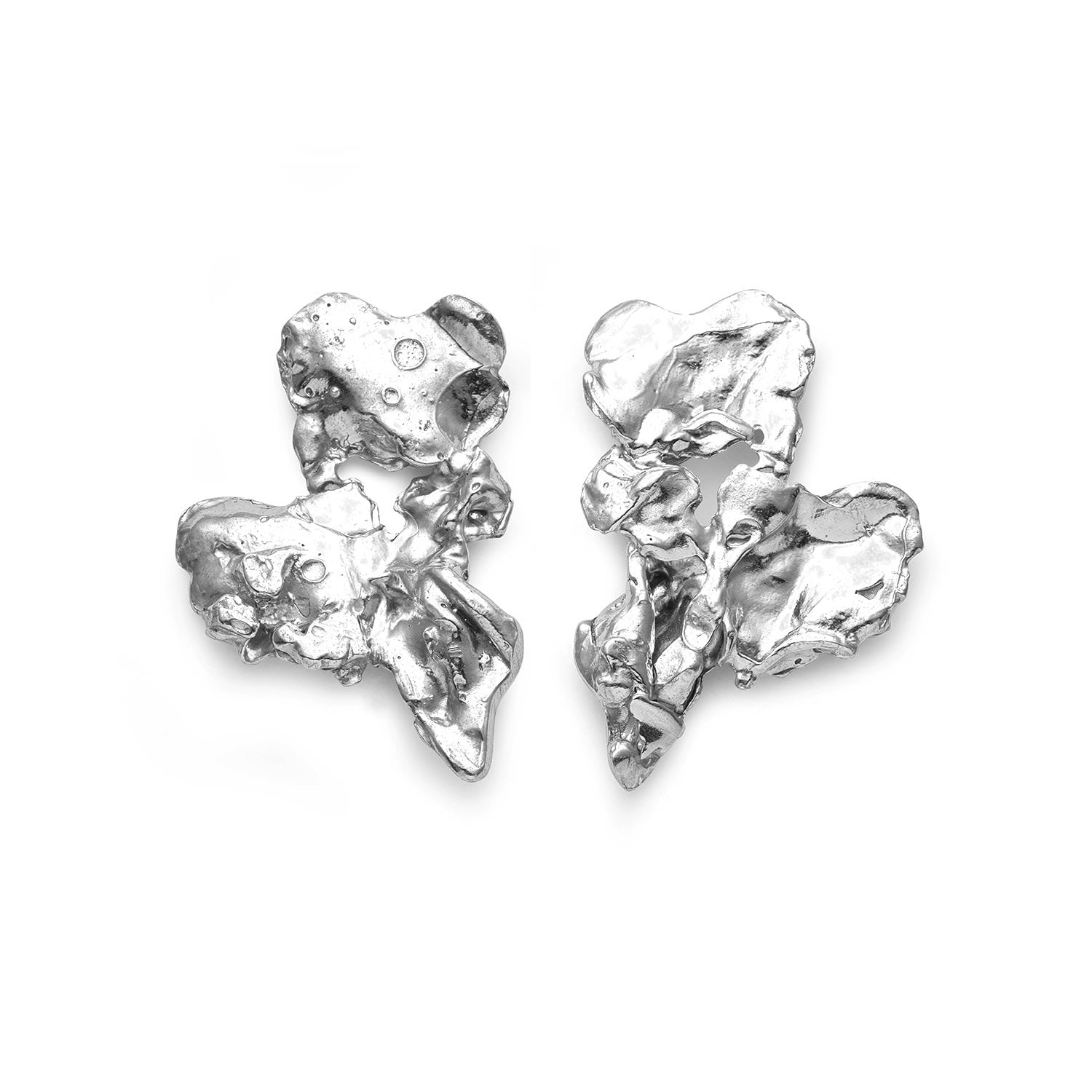 Talisman Mystery Earrings Silver