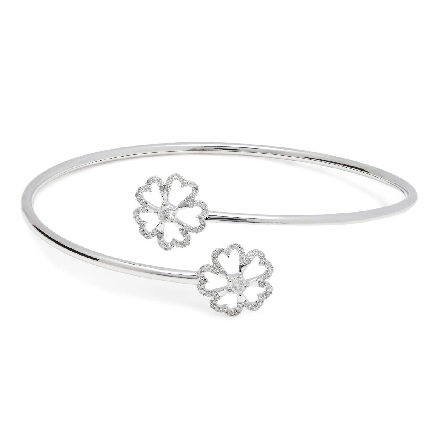 Open Flower Bangle