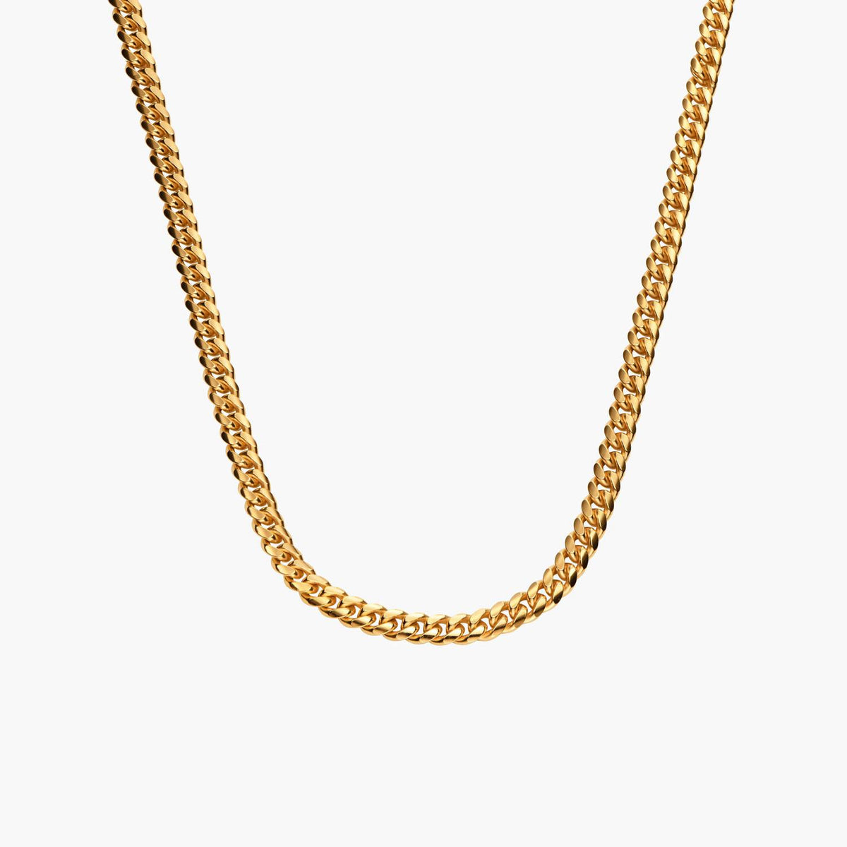Miami Cuban Link Chain in 18K Gold Plating