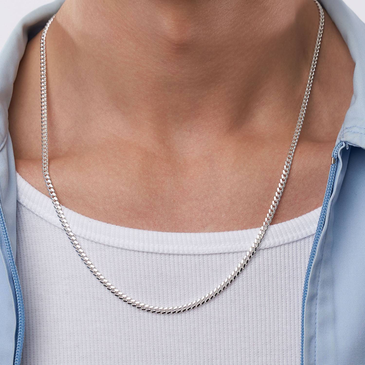 Miami Cuban Link Chain in Sterling Silver