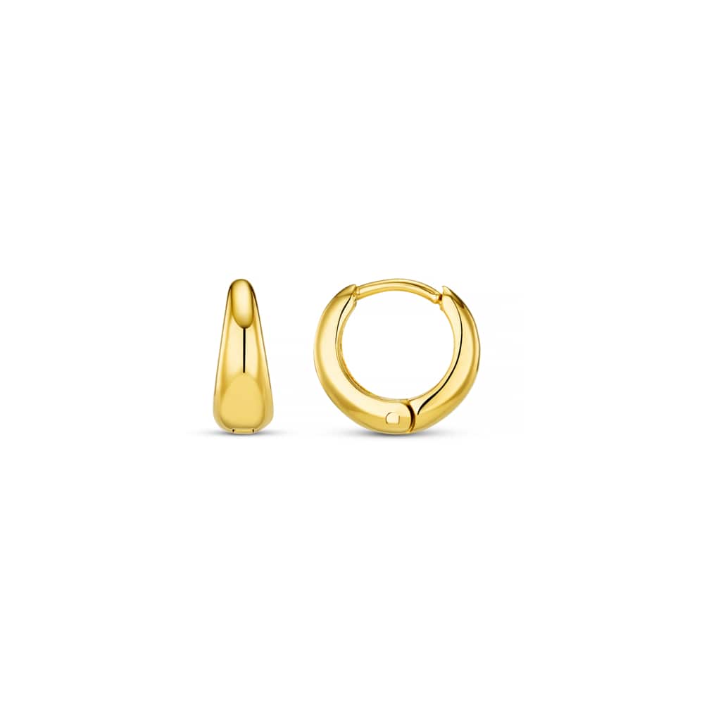 Tapered Micro Hoop Earrings