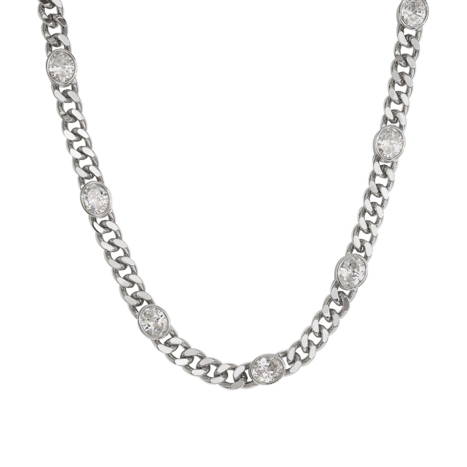 Midnight Necklace Silver