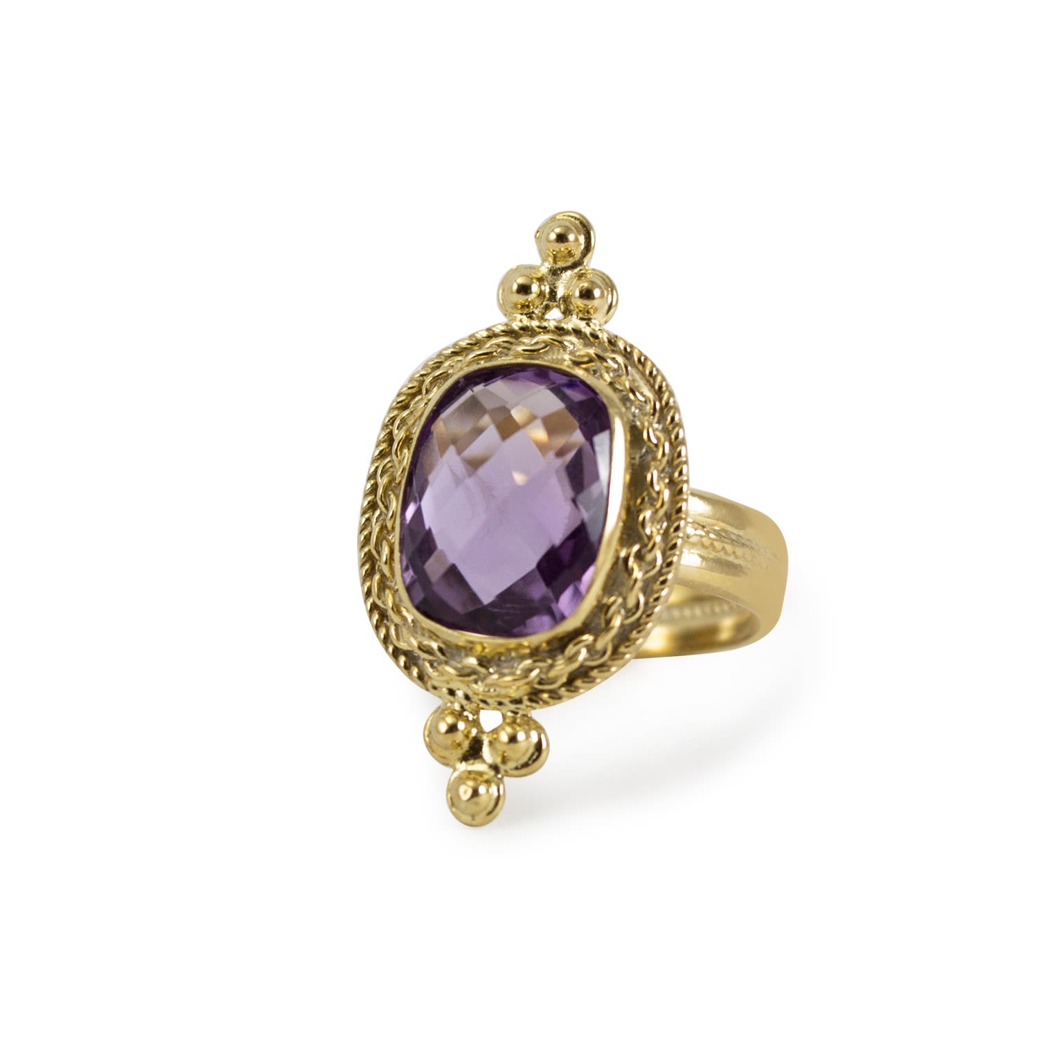 Juno Amethyst Ring