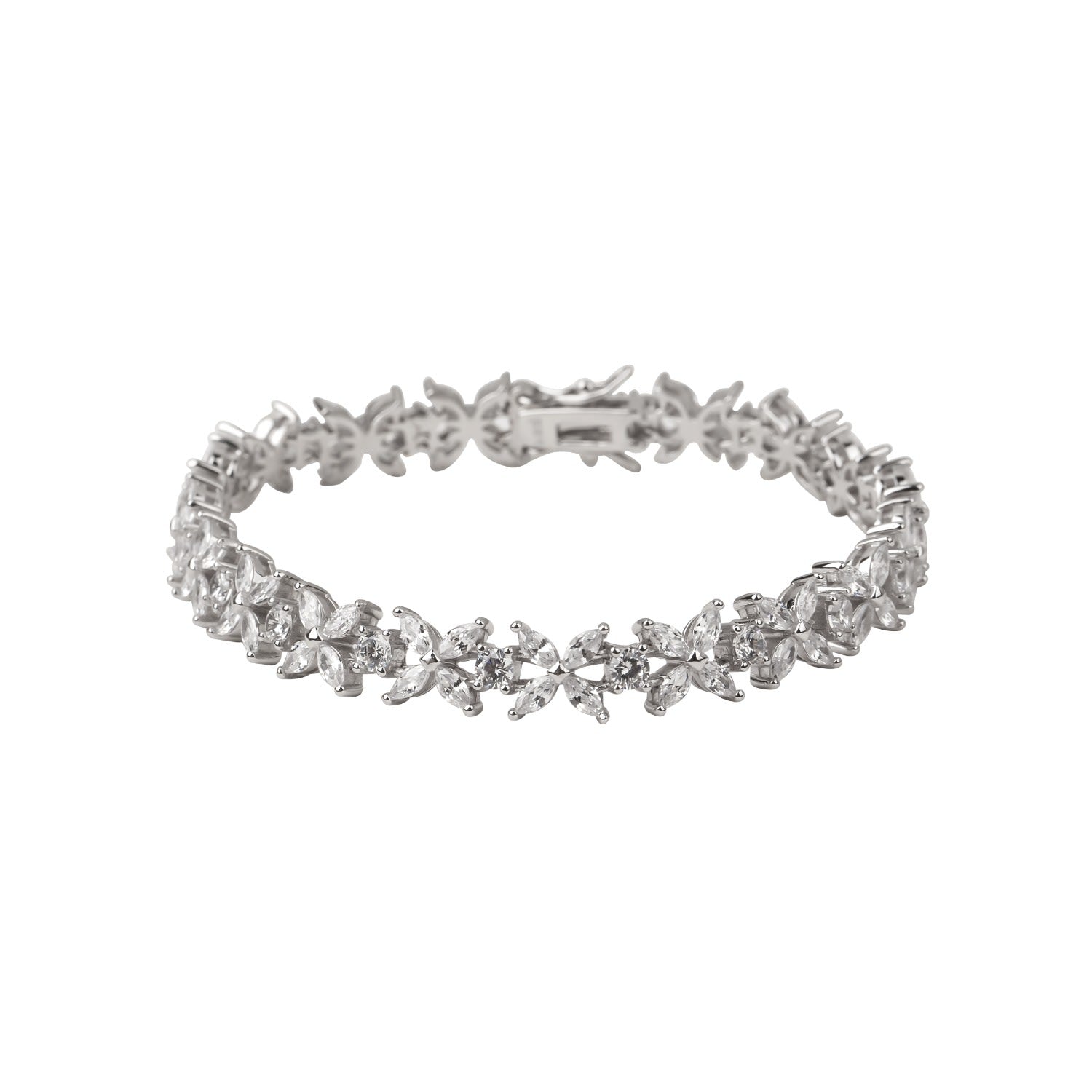 Mila Marquise Cut Tennis Bracelet