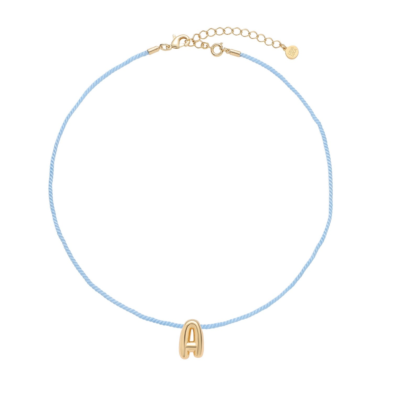 Mini Balloon Initial Necklaces