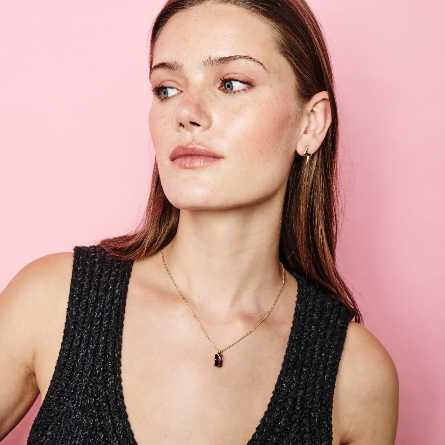 Mini Bubble Bolt Earrings - Sterling Silver