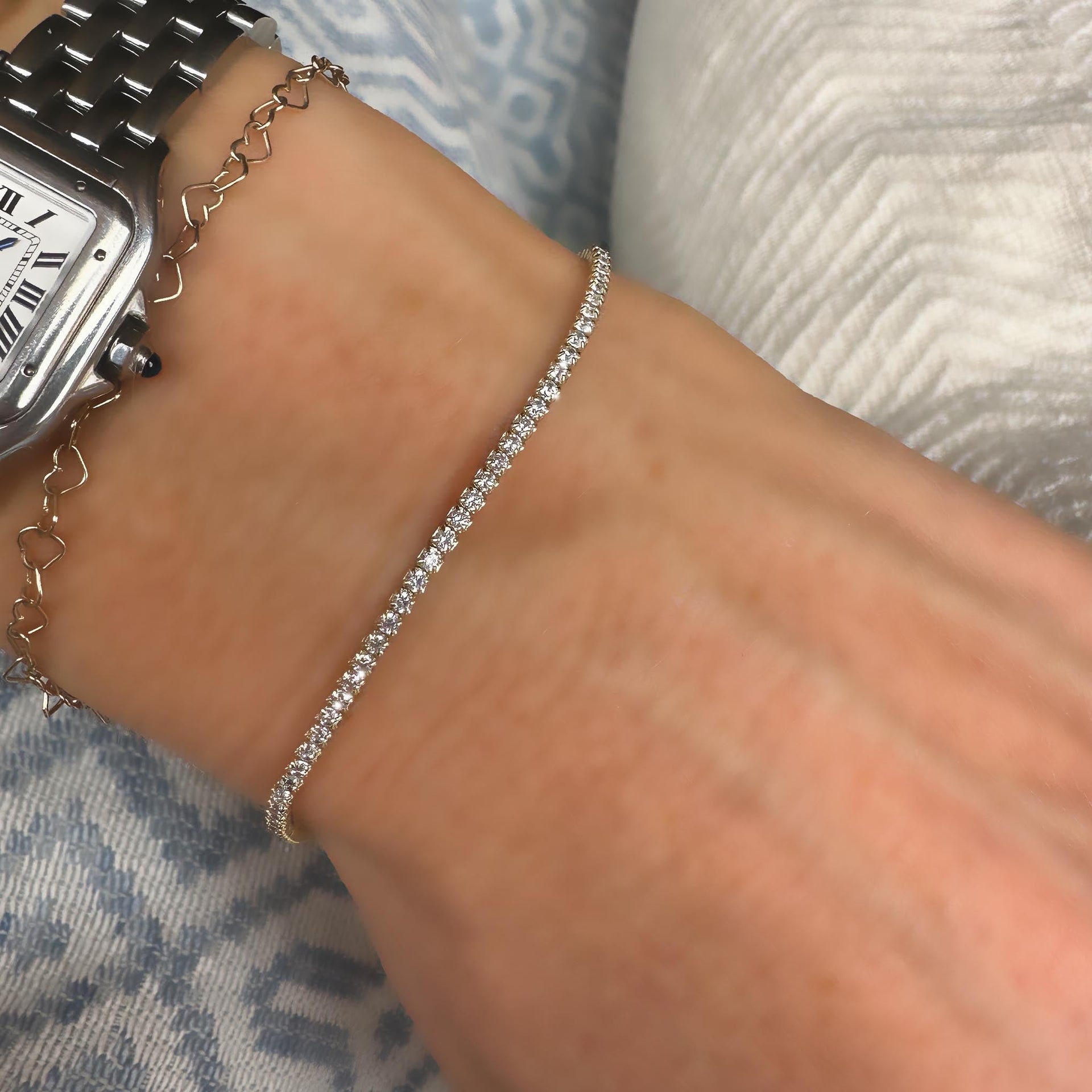Mini Diamond Dazzle Tennis Bracelet
