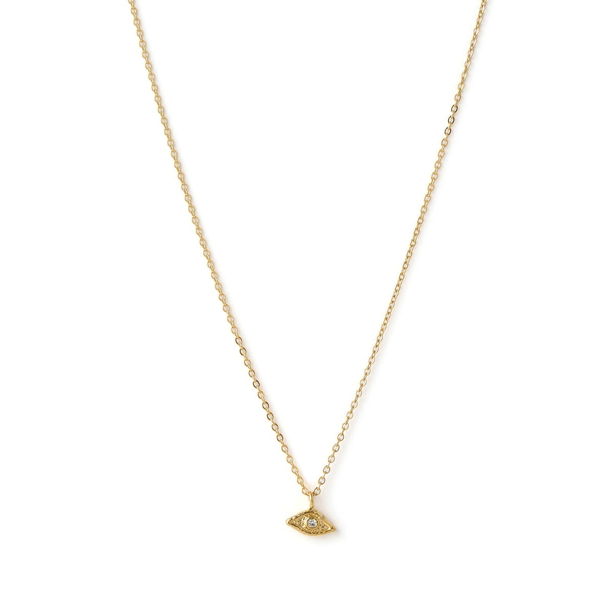 Mini Elysian Gold Charm Necklace