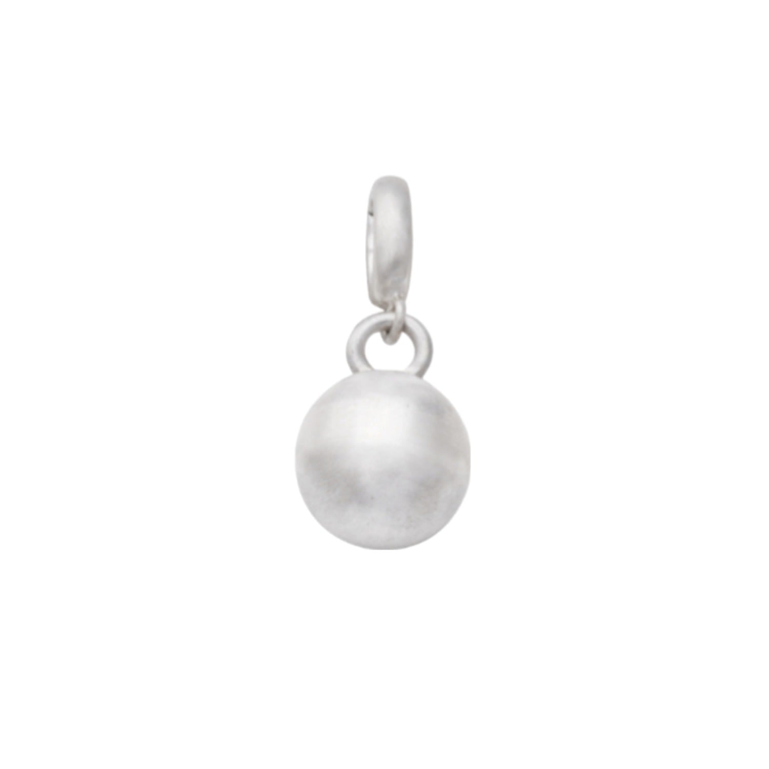 Mini Silver Bud Clip-On Pendant