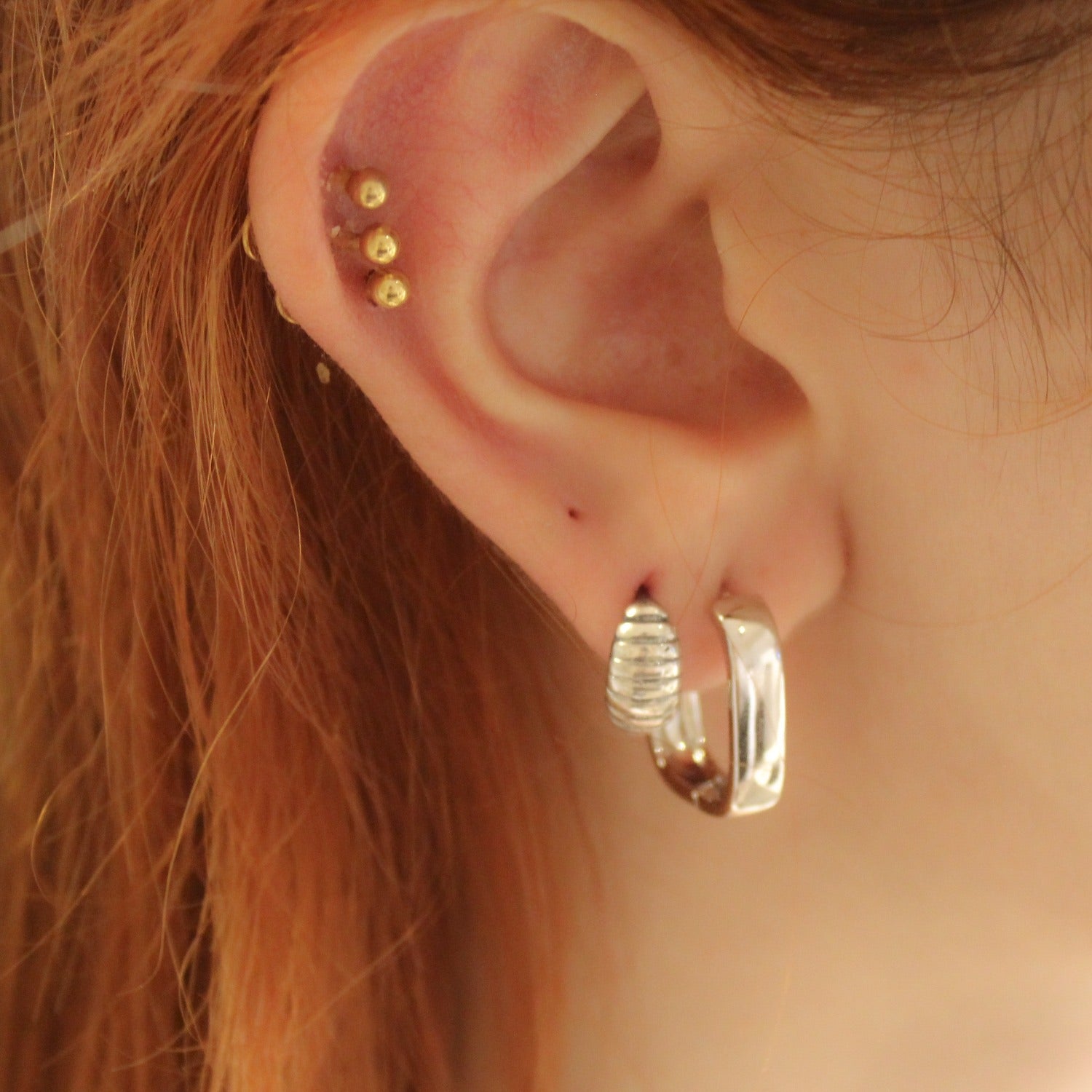 Minimalist Modern Hoop Earrings