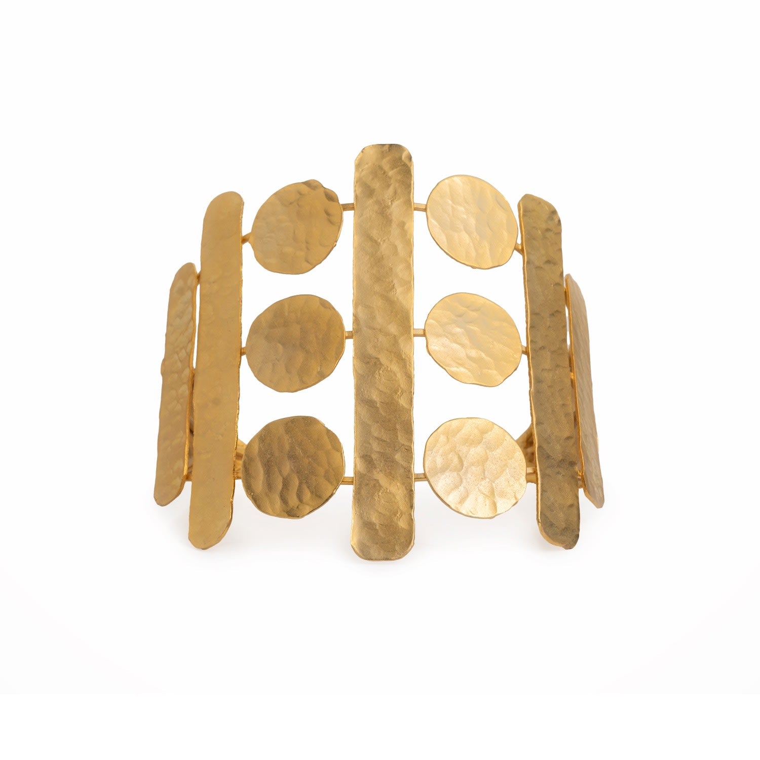 Minted Coin Gold Cuff