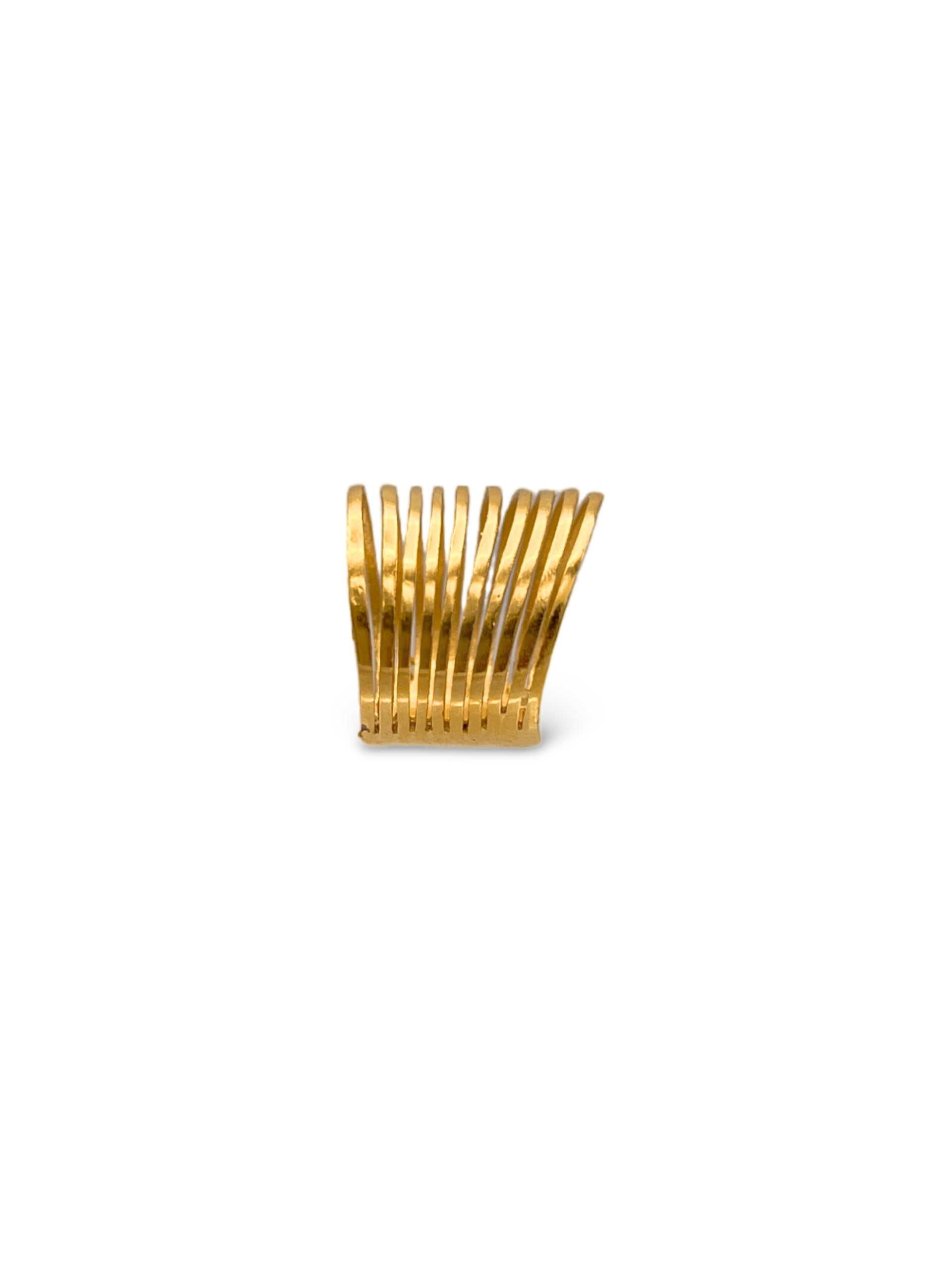 Gold Mirage Ten Stacked Ring