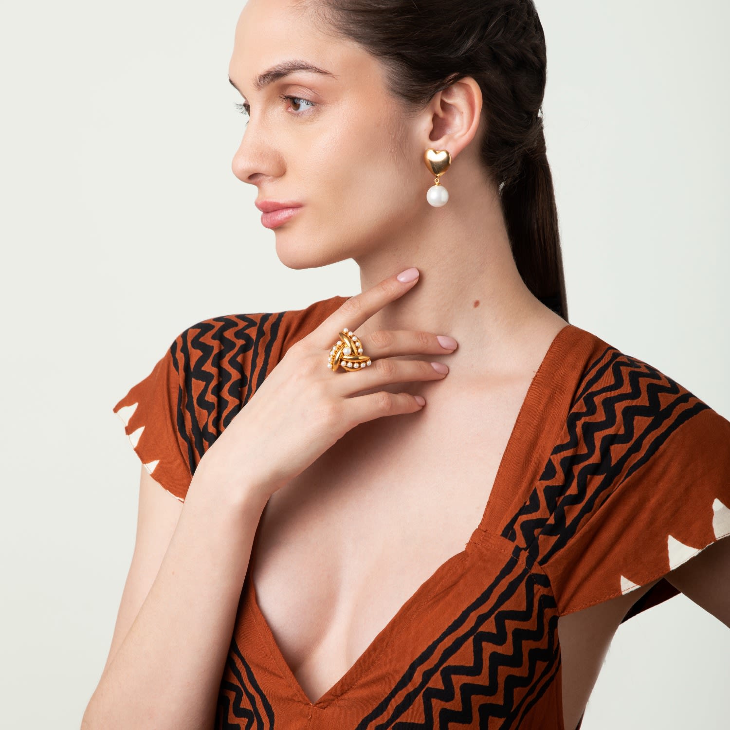 Miri Earrings Post Butterfly