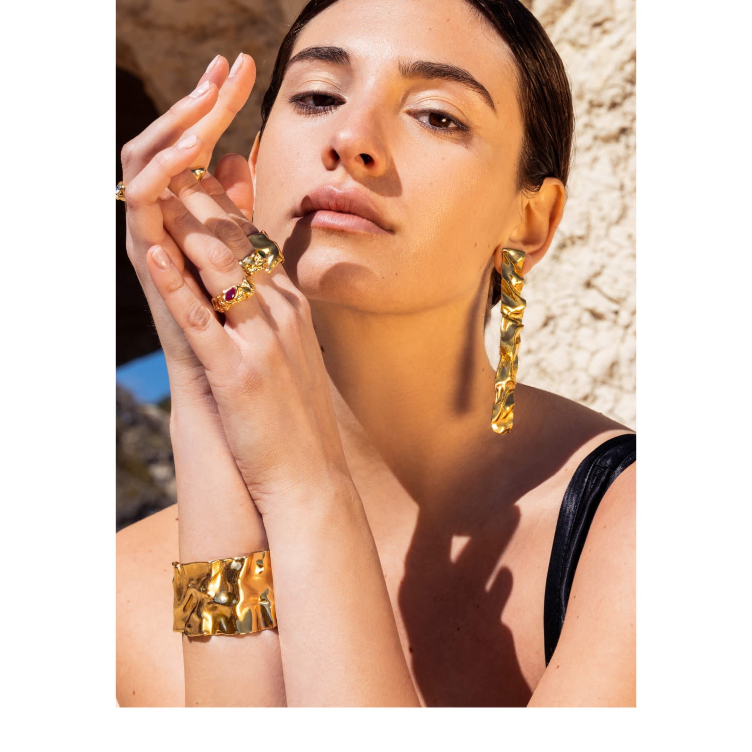 Golden Clemence Bracelet