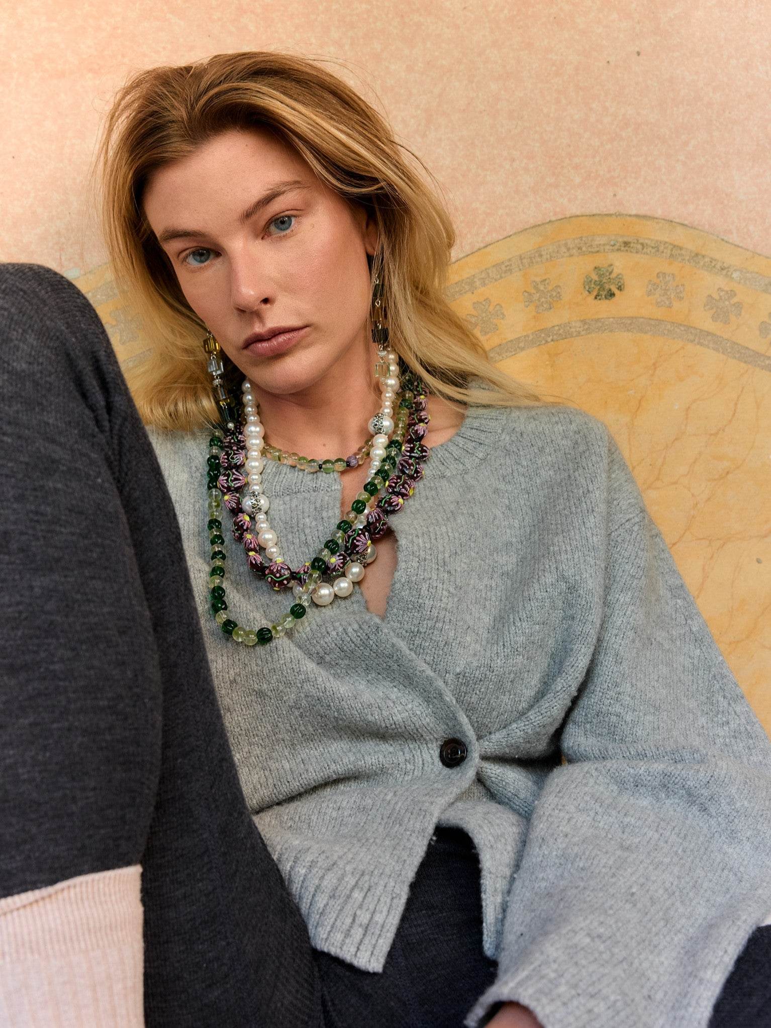 Valentina Necklace - Green