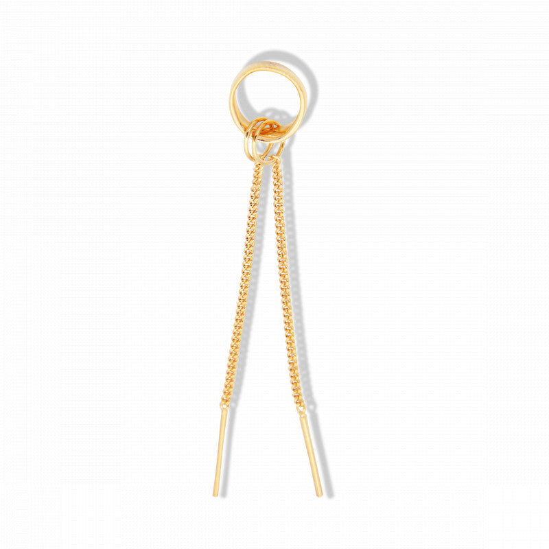 Miya Drop Two Way Gold Earring