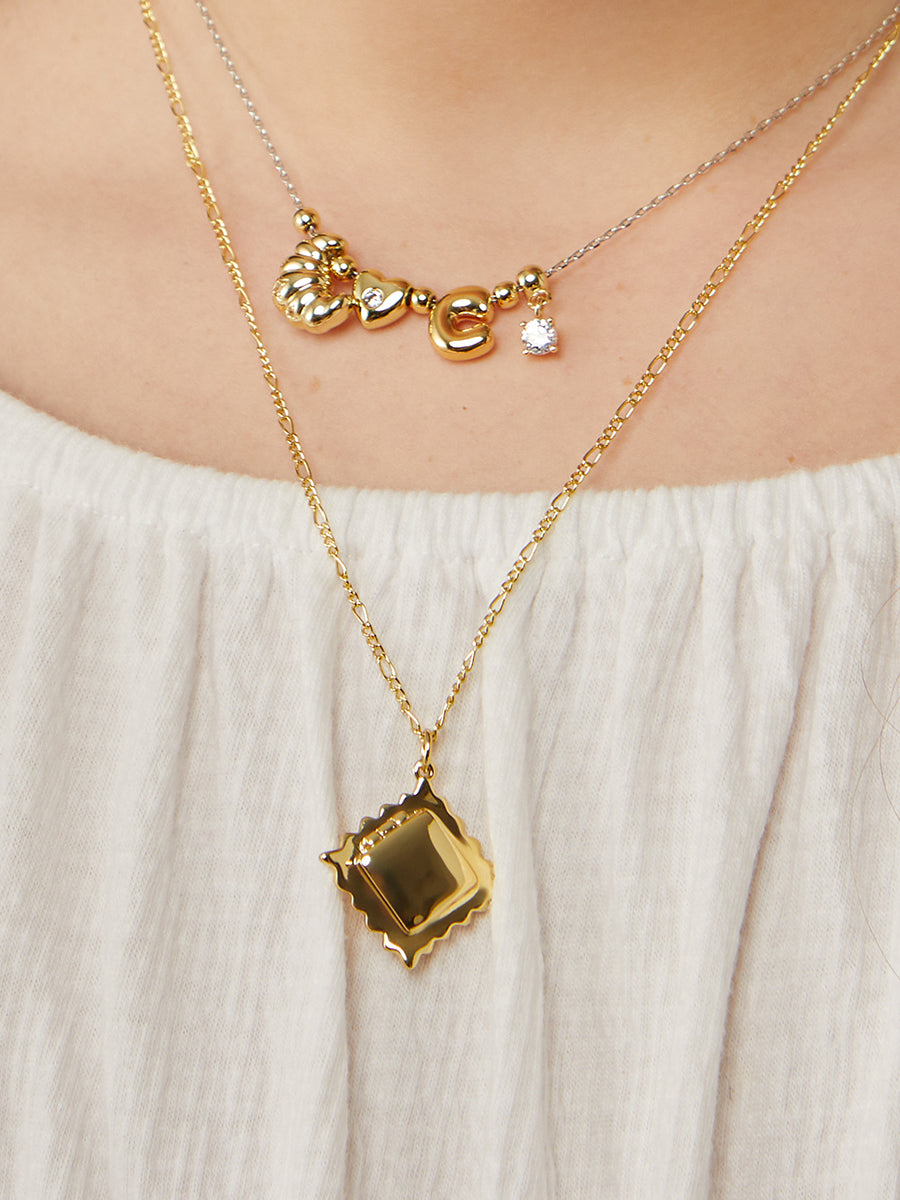 Croissant Gold Charm