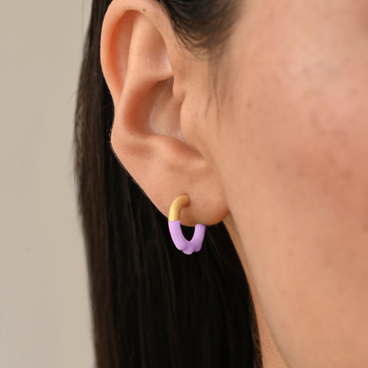 Molten Hoops - Lilac